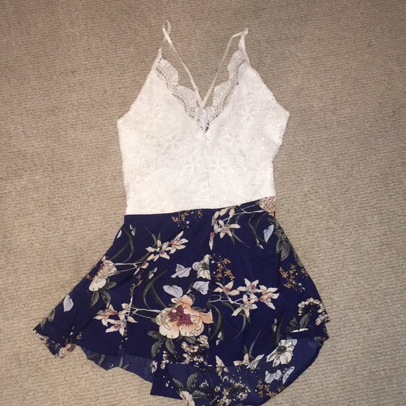 Floral Romper